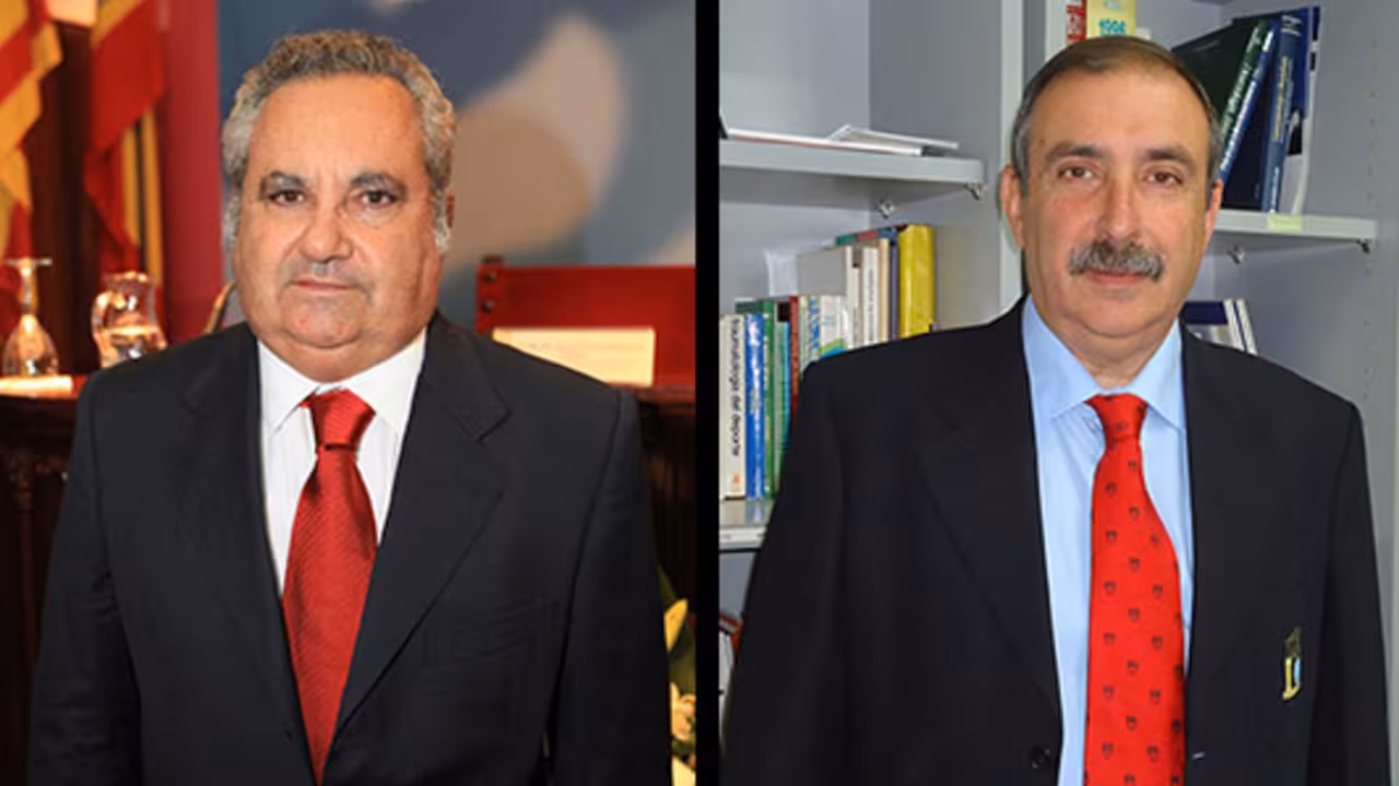 Los doctores Tomeu Marí y Teo Cabanes