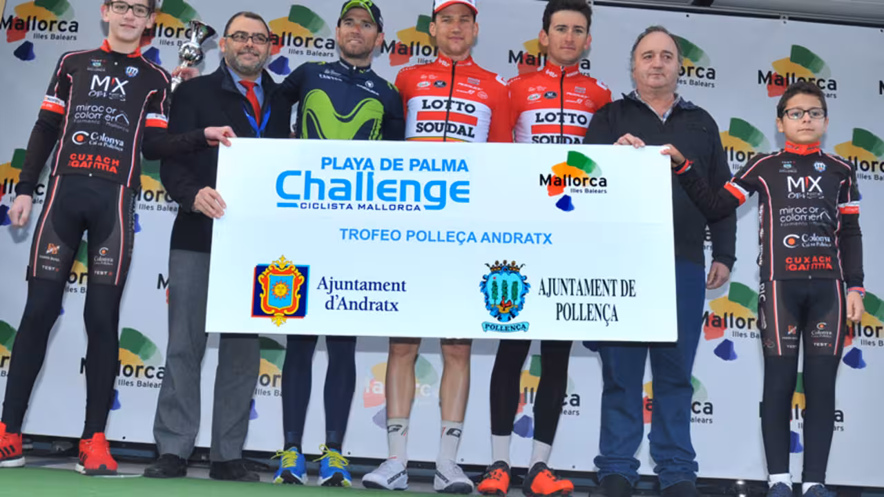 Tim Wellens en el podio
