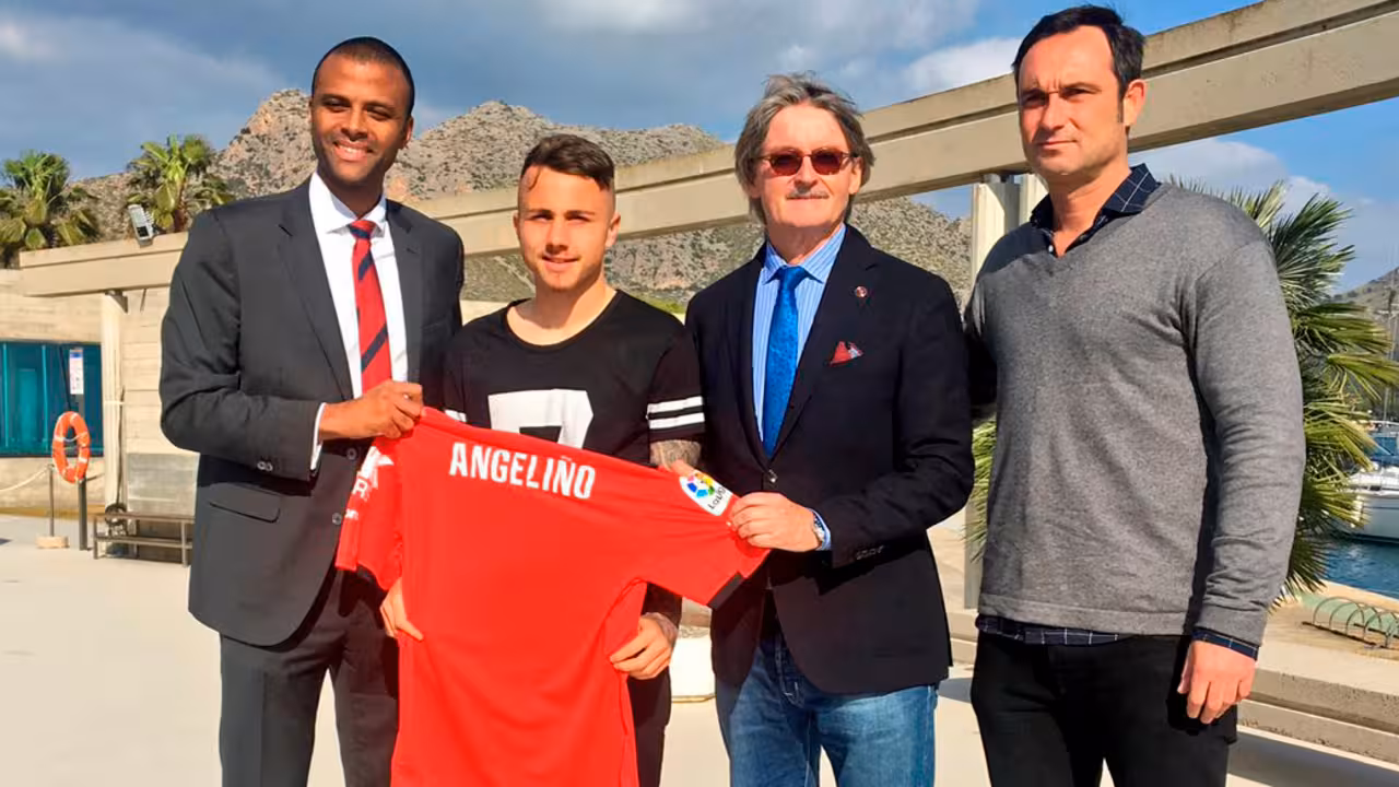 Angeliño presentado en Pollença