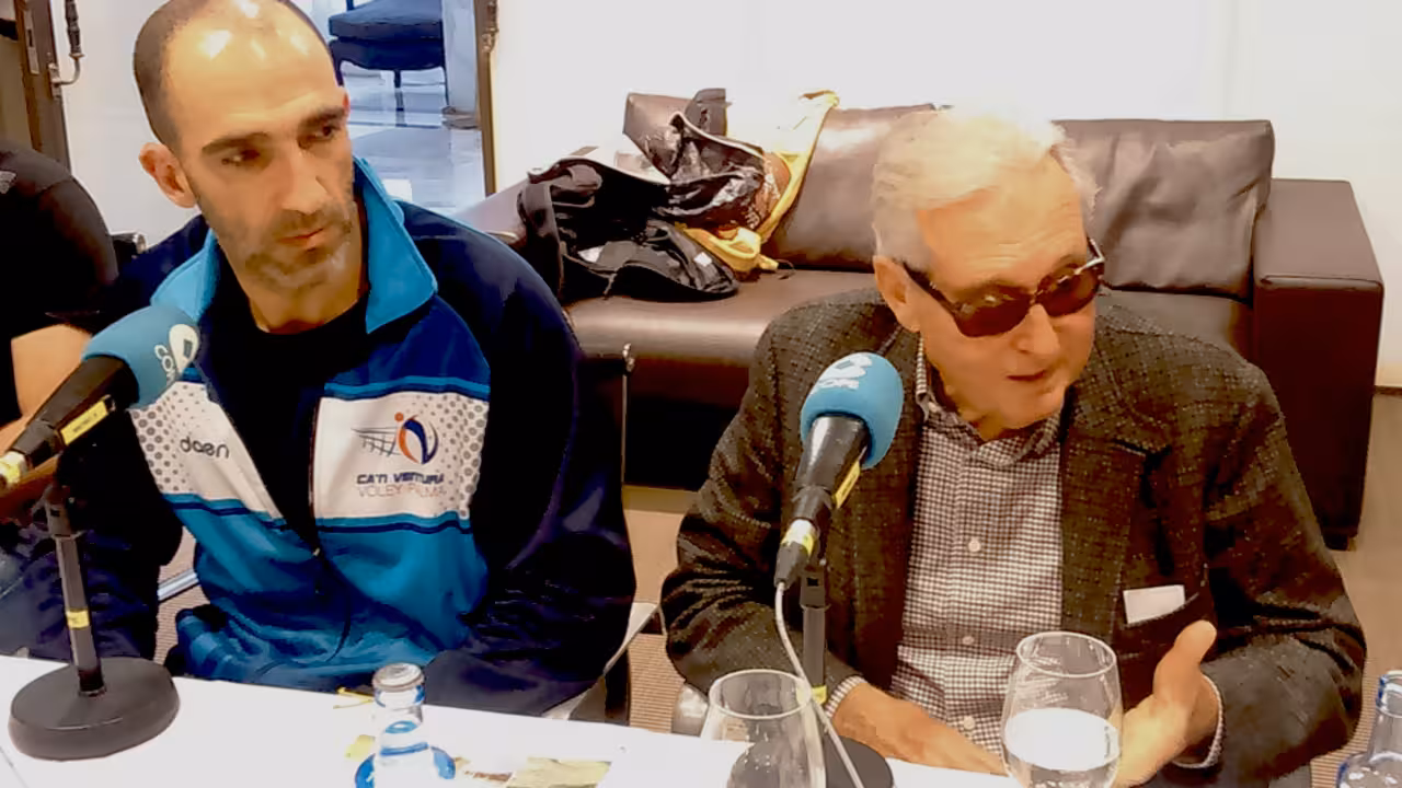 Damià Seguí con Marcos Dreyer