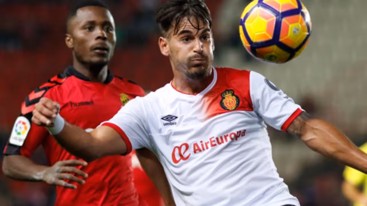 Joan Oriol en un partido de la temporada