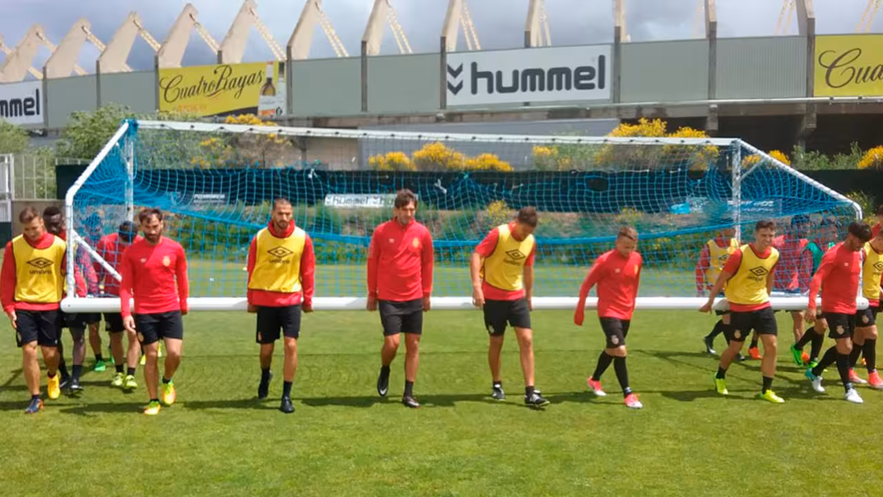 El Mallorca entrena en Valladolid