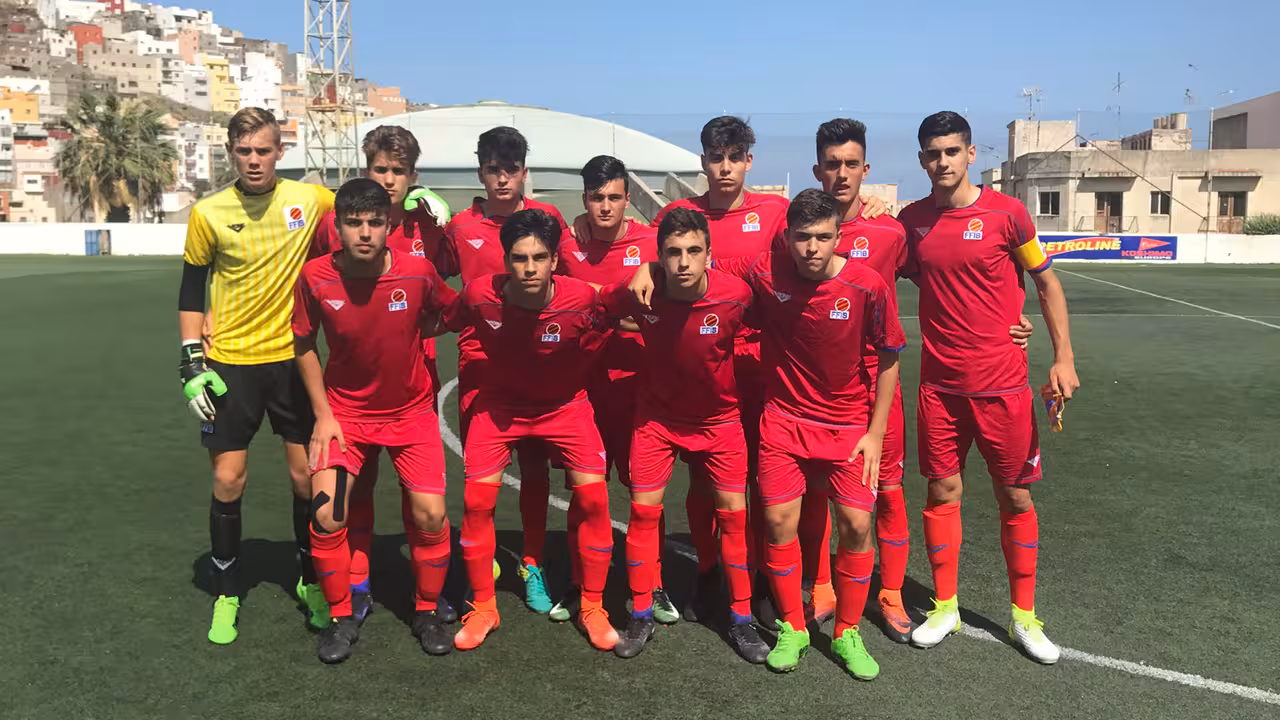Baleares sub'16 en Canarias