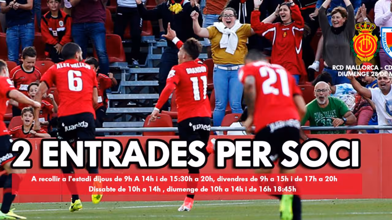 Entradas ante el Numancia