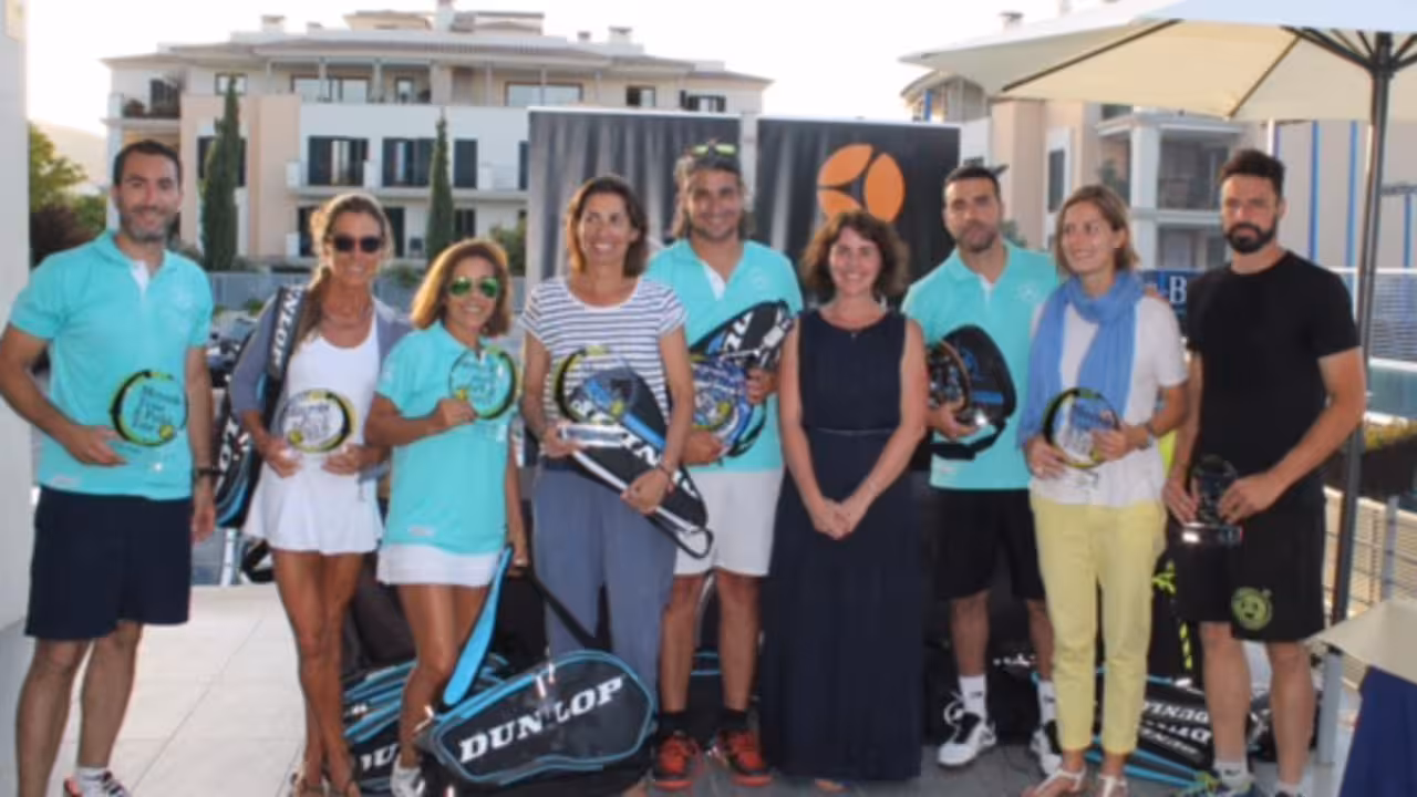 Finalistas del Torneo Autovidal de Padel