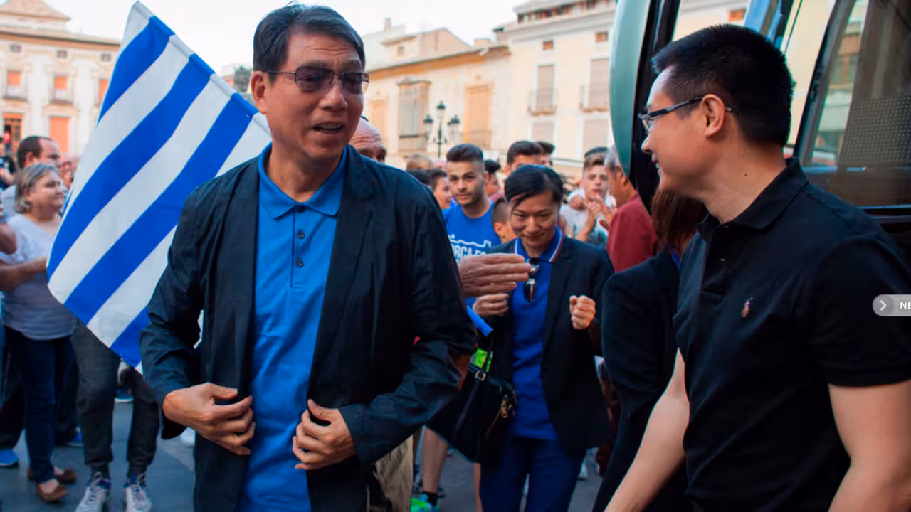 El presidente del Lorca FC
