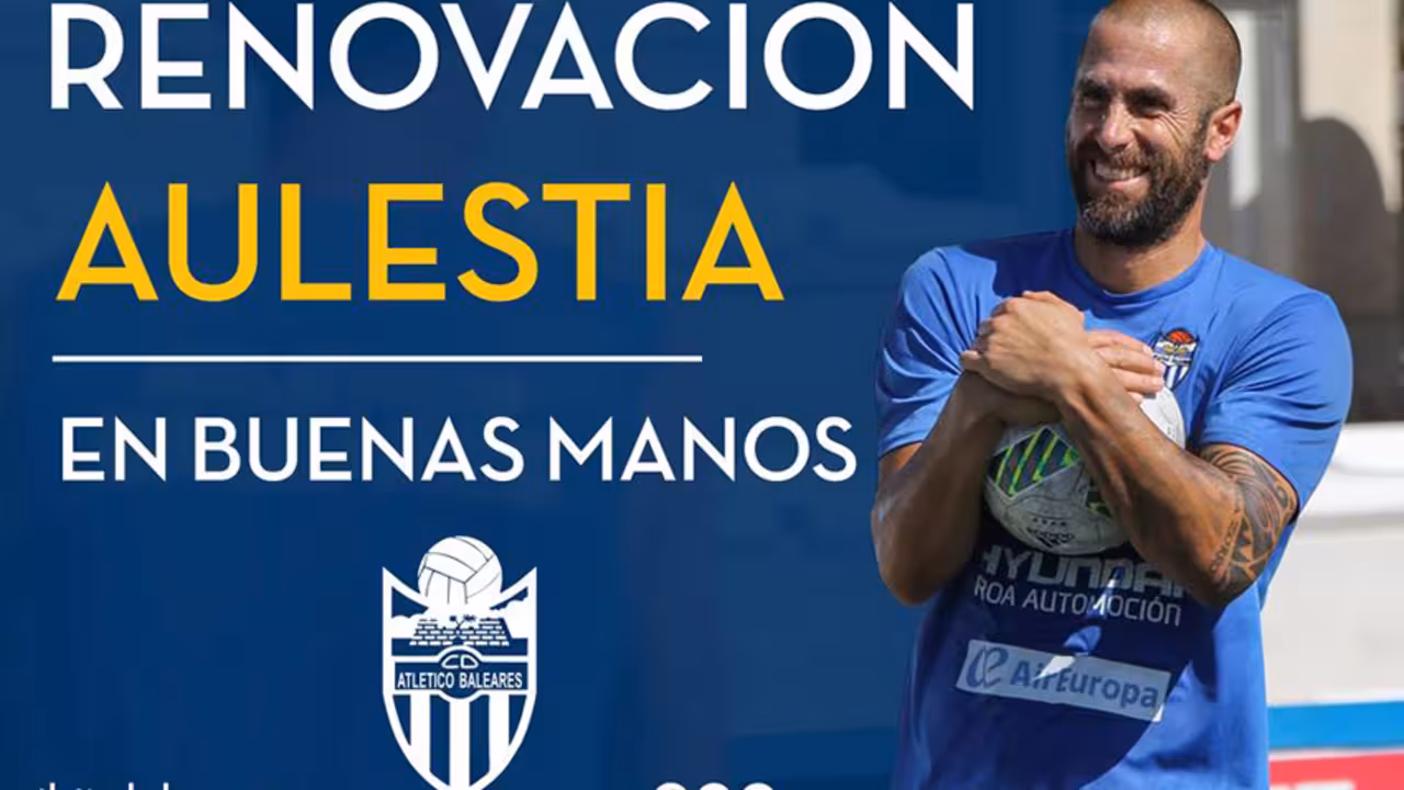 Aulestia renueva con el Atlético Baleares
