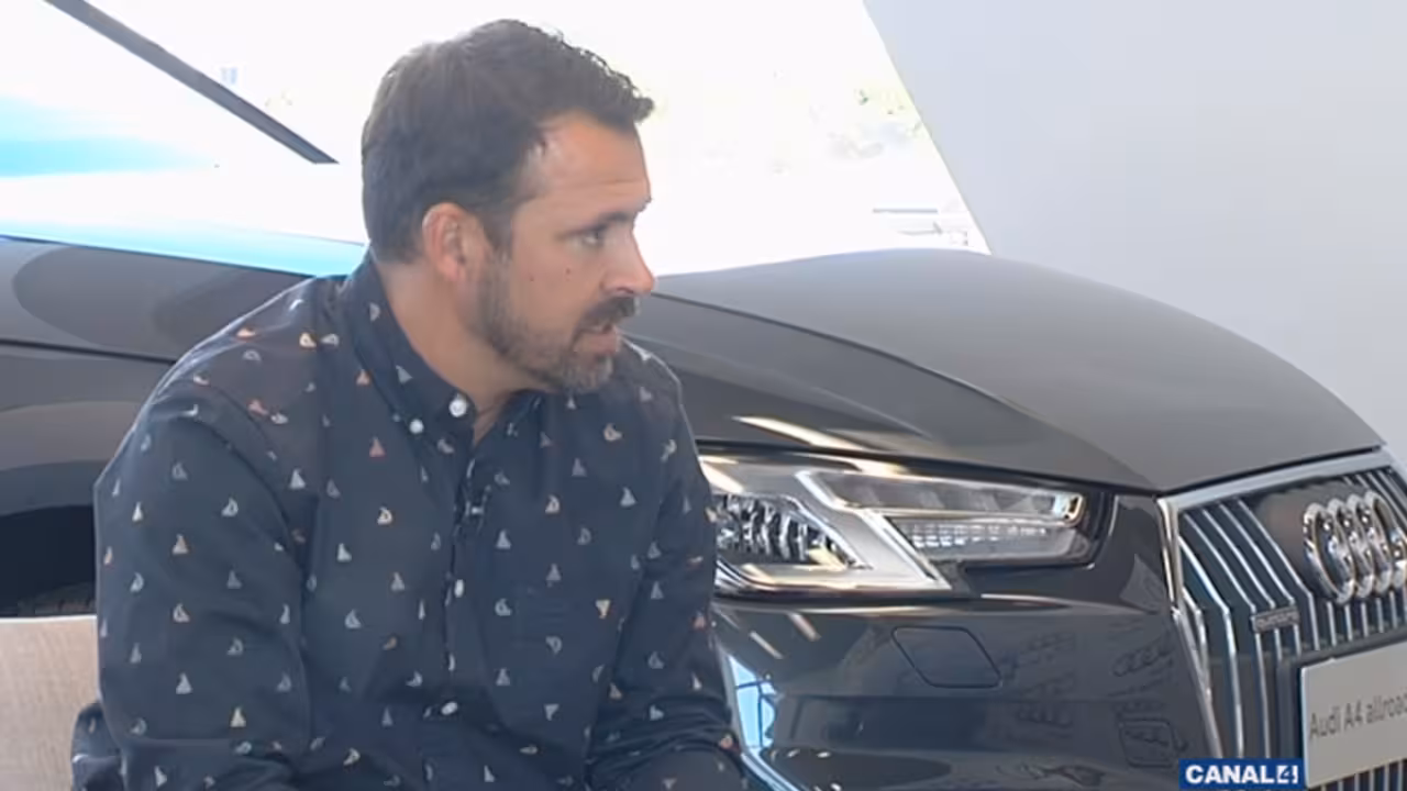 José Tirado en Fora de Joc de Audi Center Palma