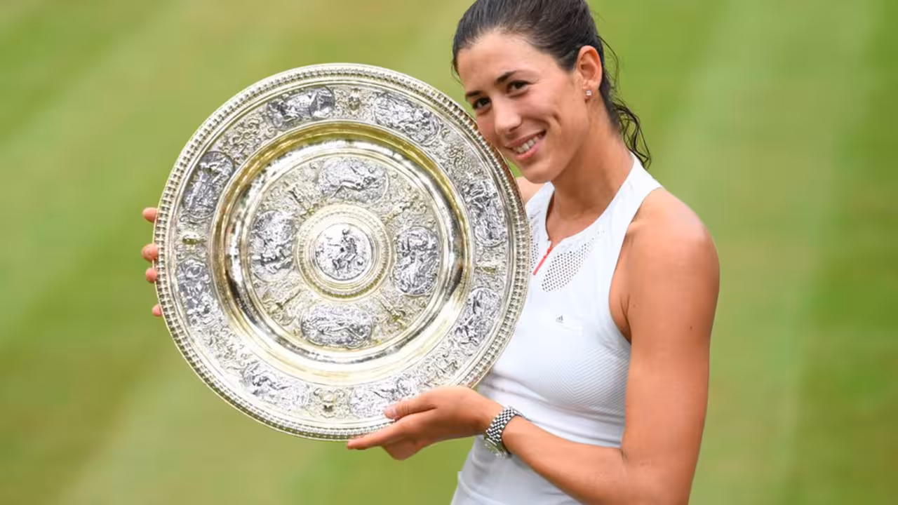 Garbiñe Muguruza en Wimbledon
