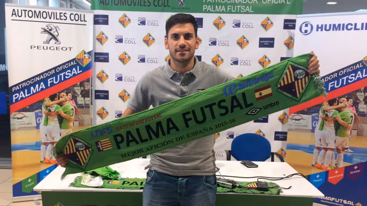 Diego Quintela en el Palma Futsal