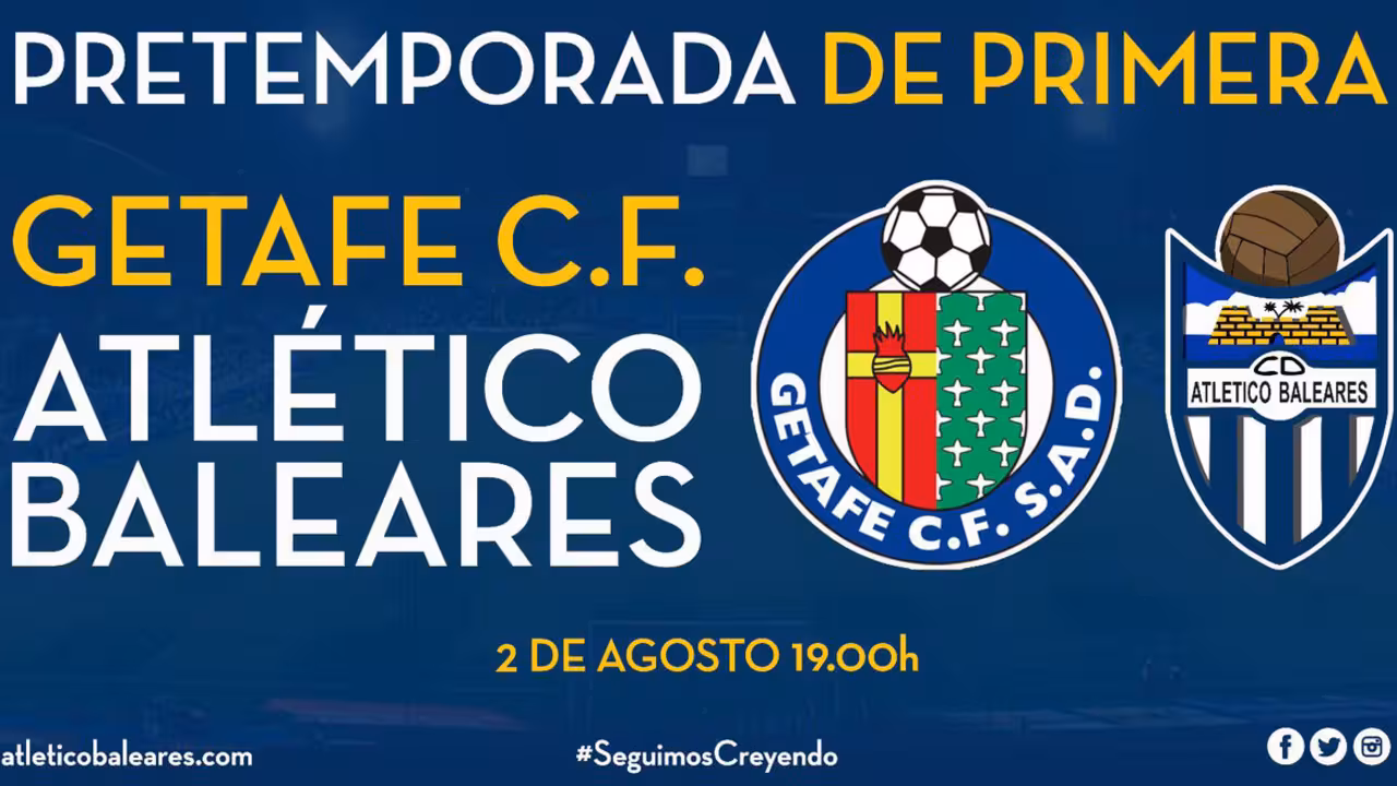 El Getafe se enfrentará al Atlético Baleares