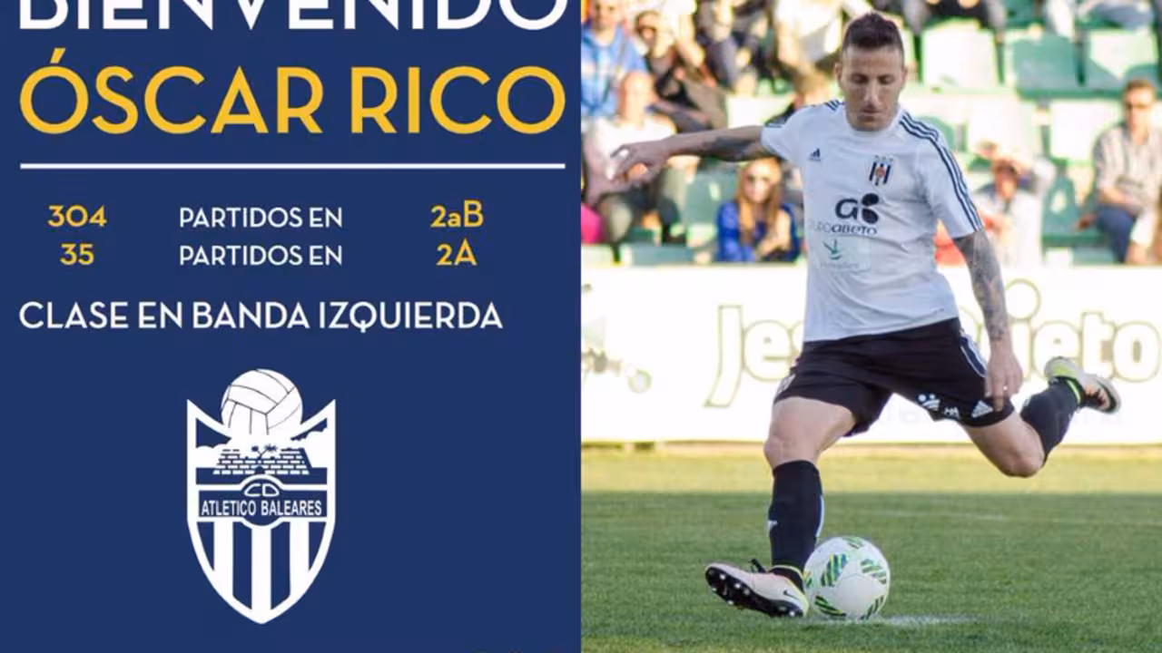 El Atlético Baleares incorpora a Rico