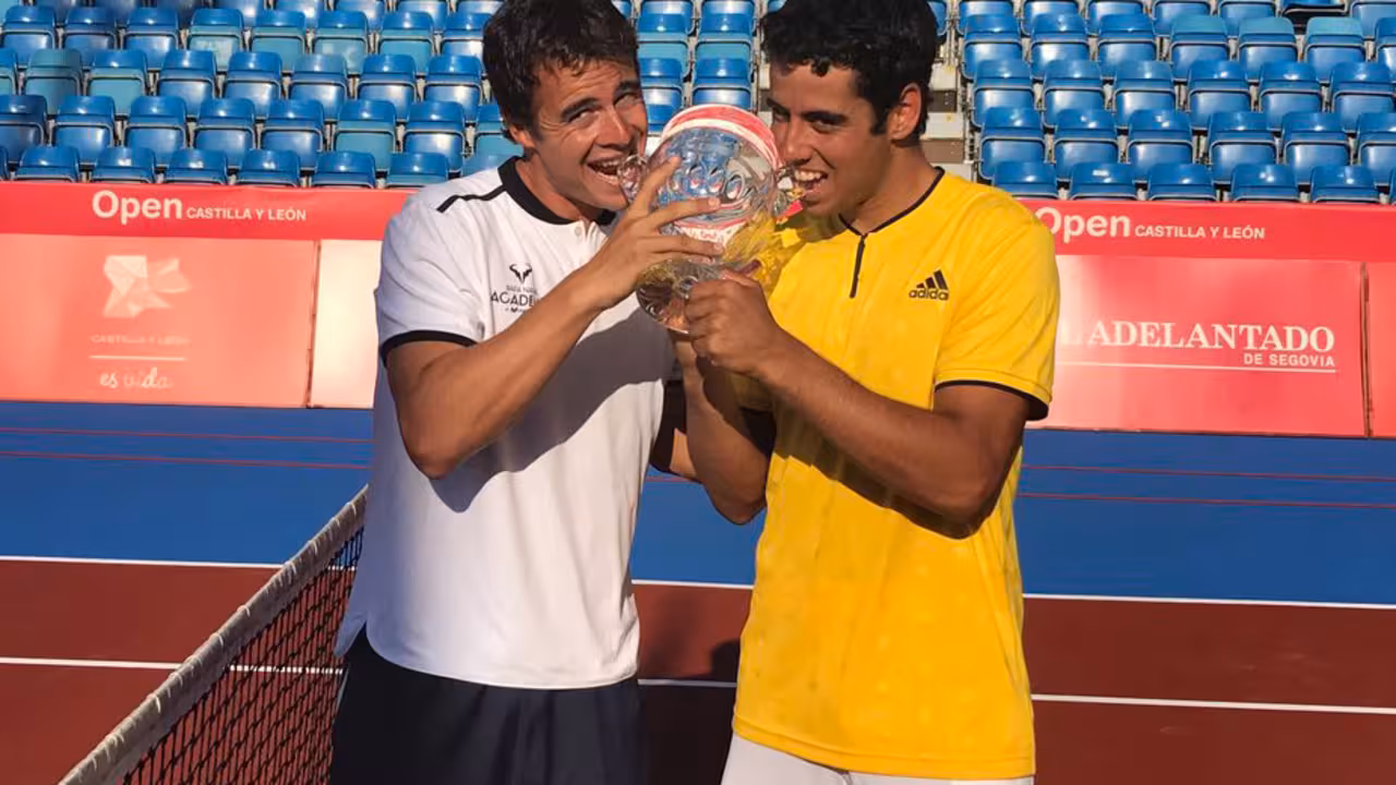 Jaume Antoni Munar con Tomeu Salvà