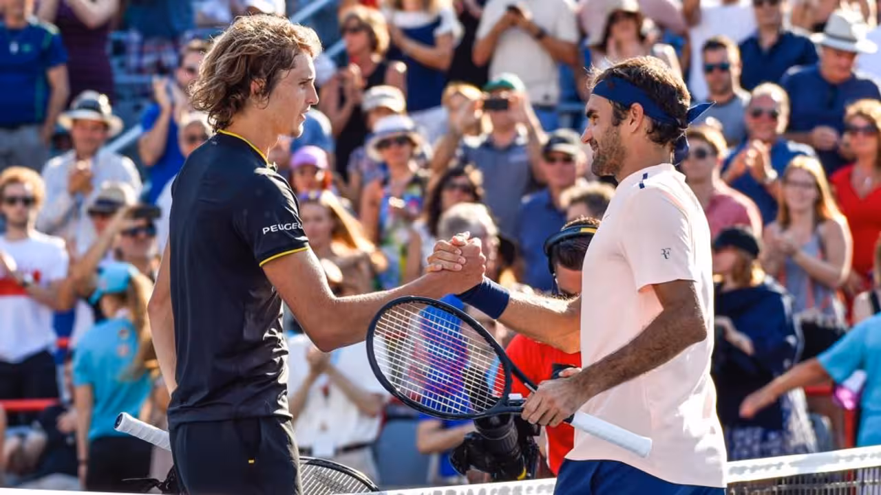 Zverez gana a Federer en Montreal