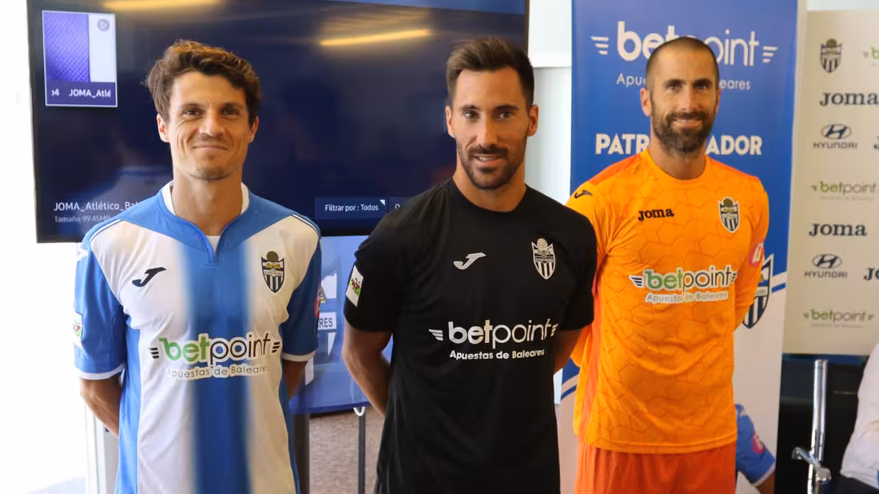 Nuevas equipaciones del Atlético Baleares