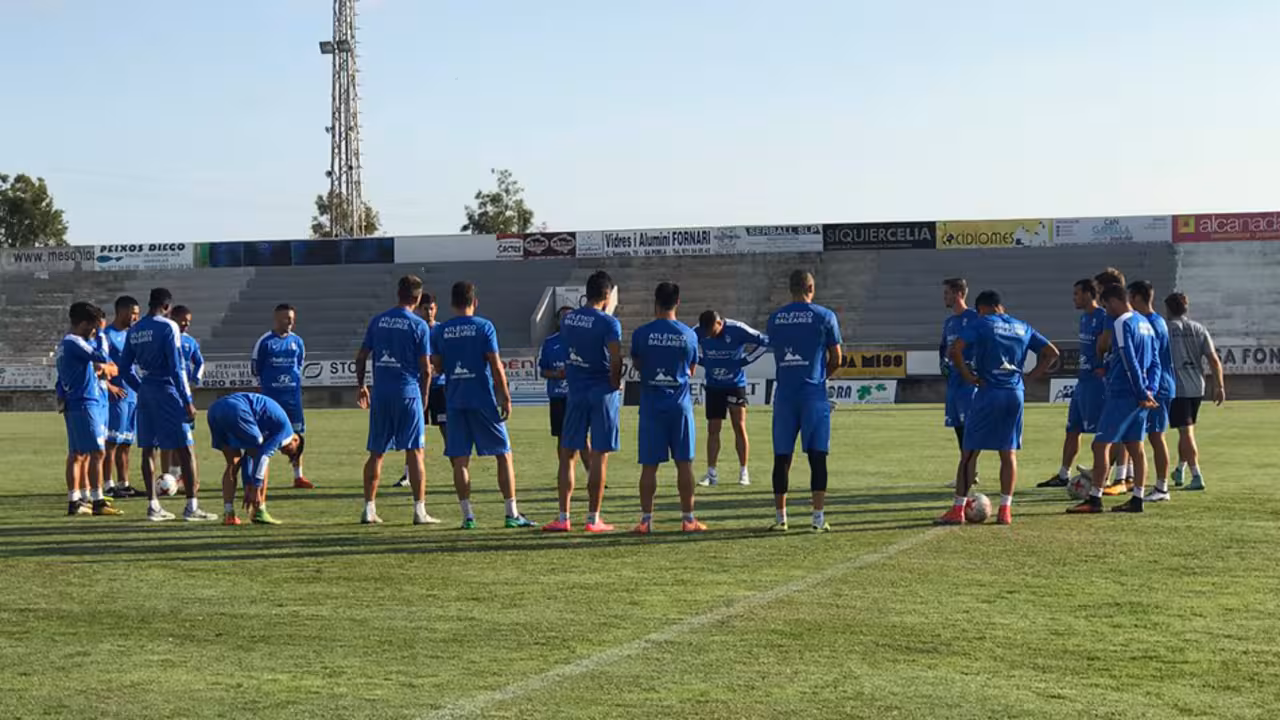 El Atlético Baleares en Sa Pobla