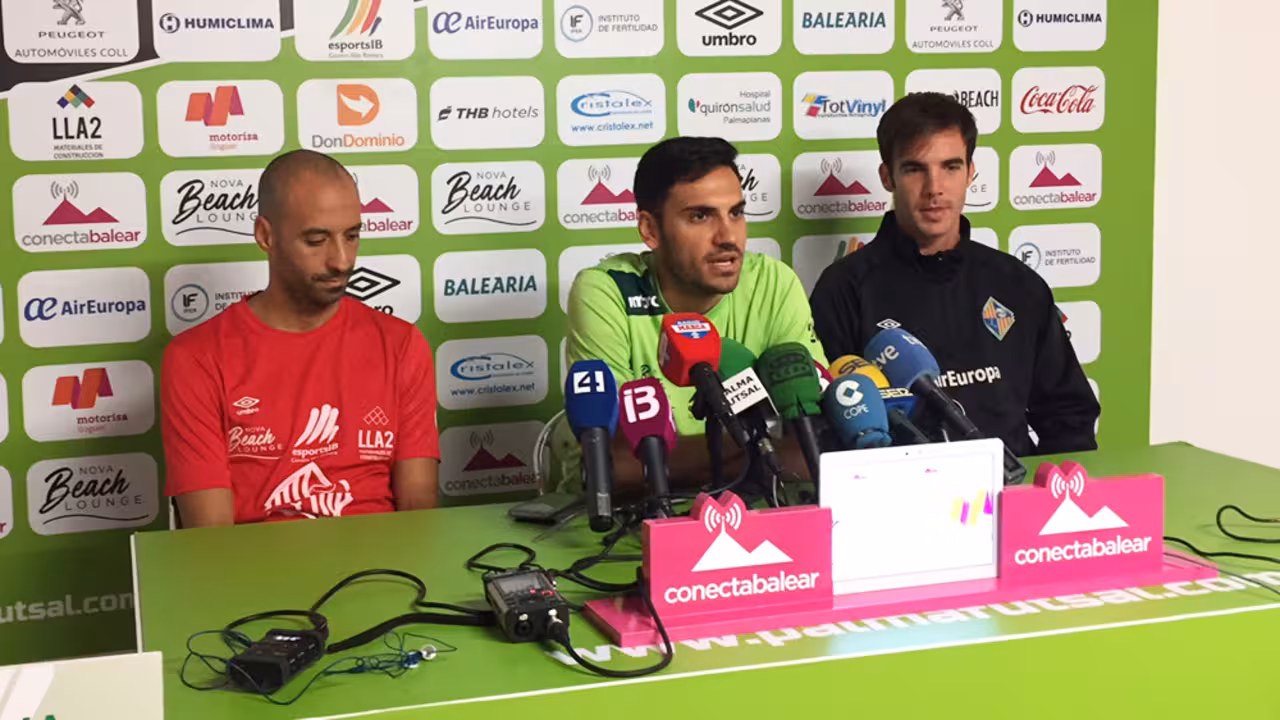 Diego Quintela en sala de prensa