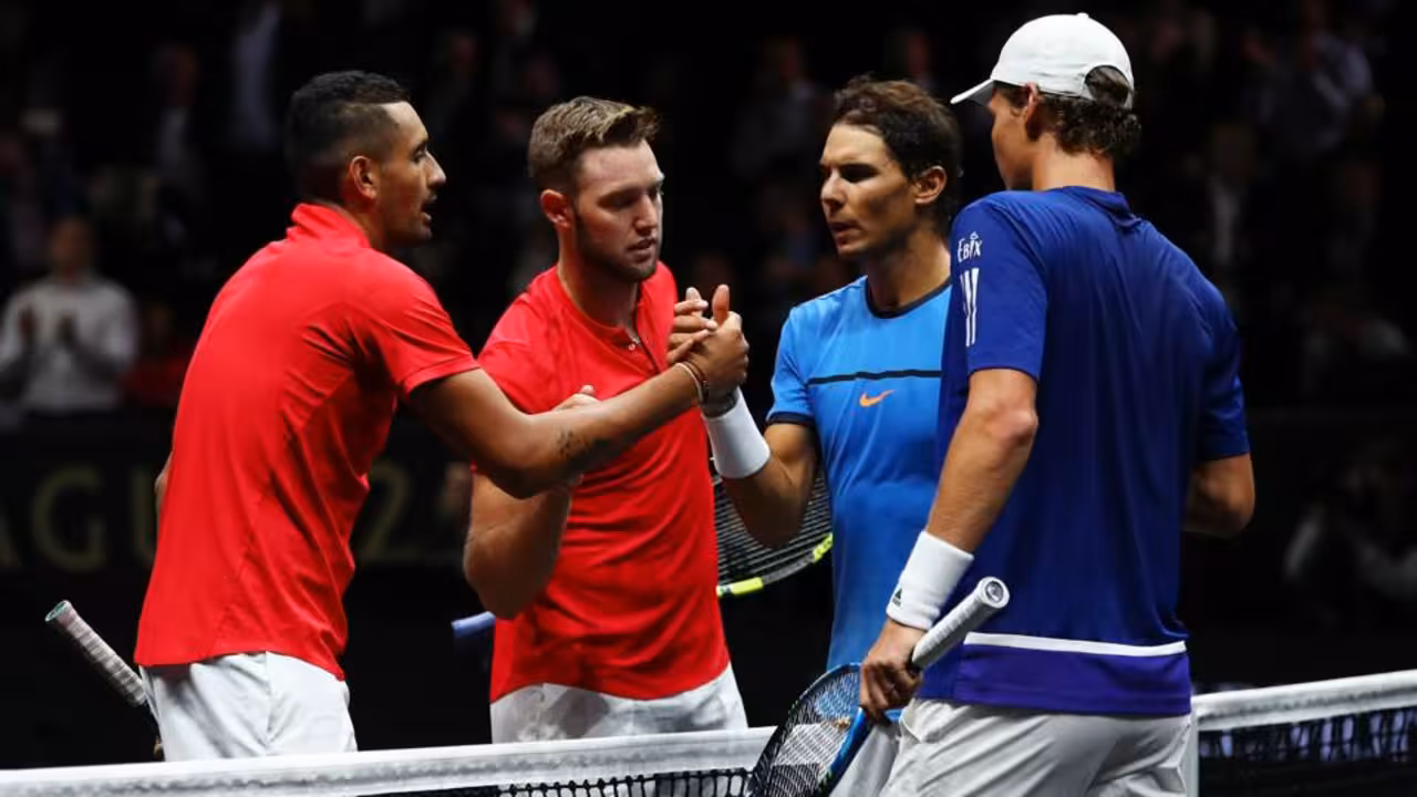 Nadal y Berdych caen en dobles