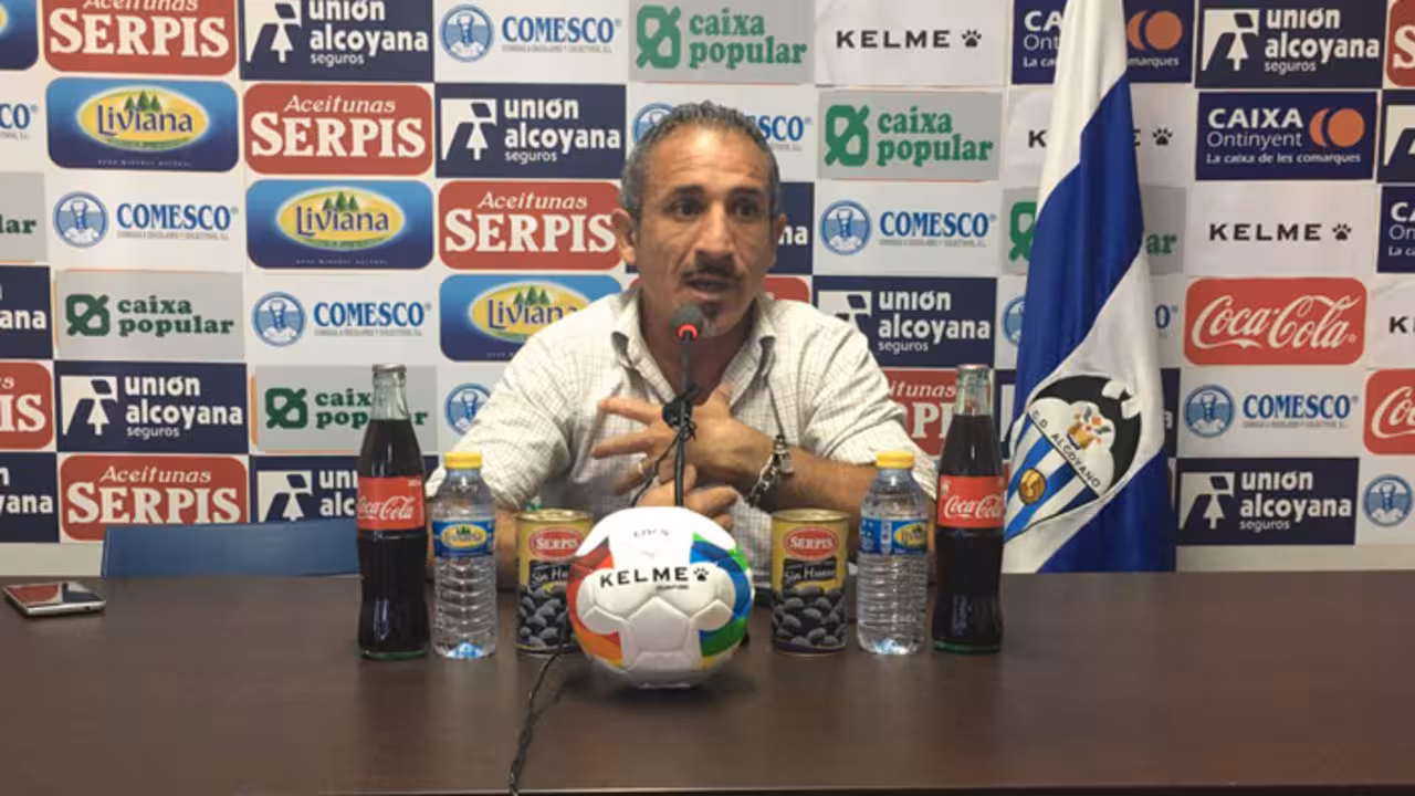 José Galiana, técnico del Alcoyano