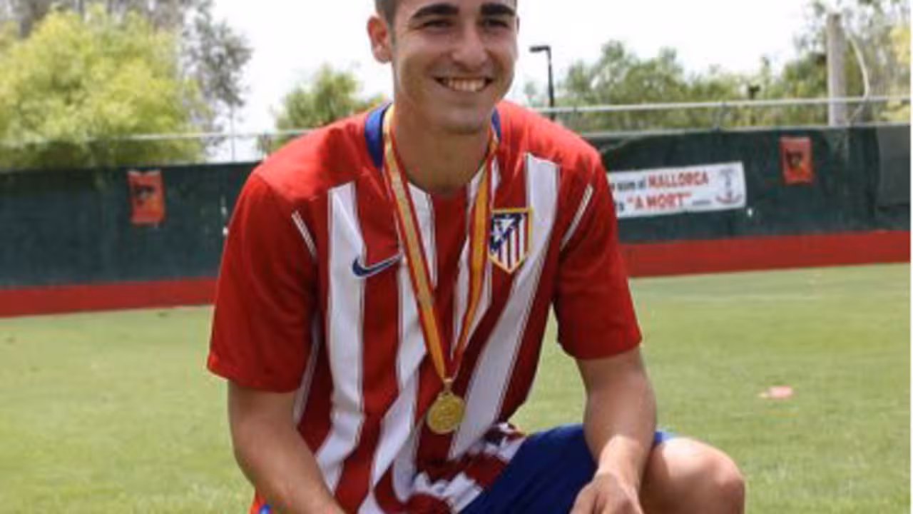 Toni Moya en el Atlético de Madrid