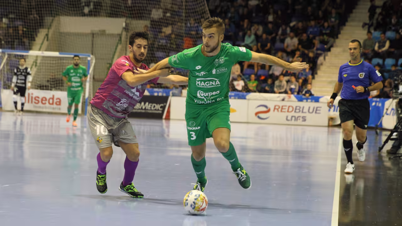 El Palma Futsal gana en Pamplona