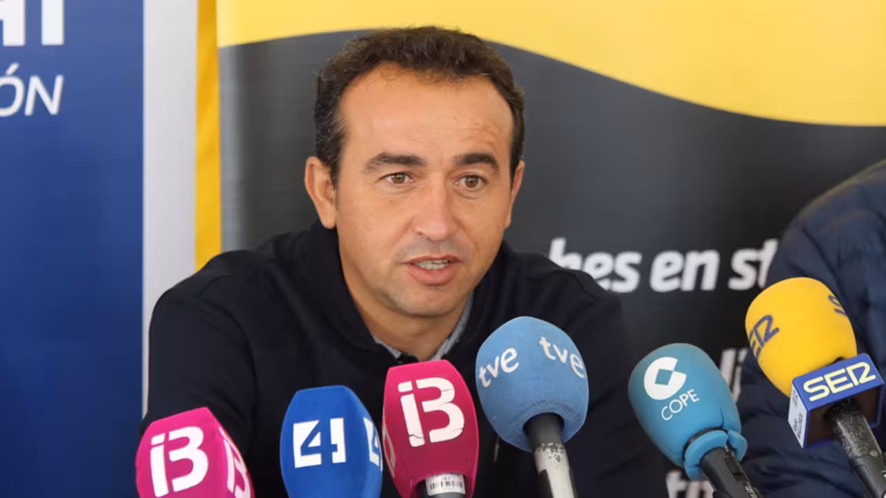 Armando de la Morena en rueda de prensa