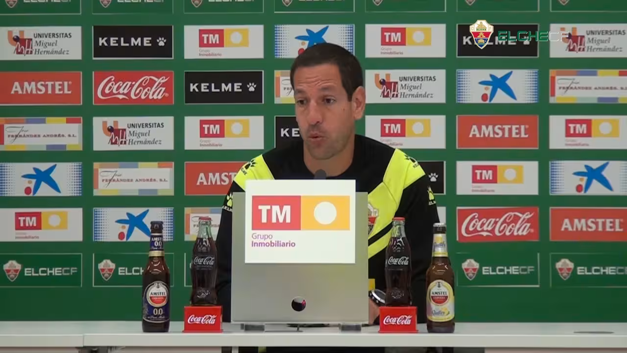 Acciari en rueda de prensa
