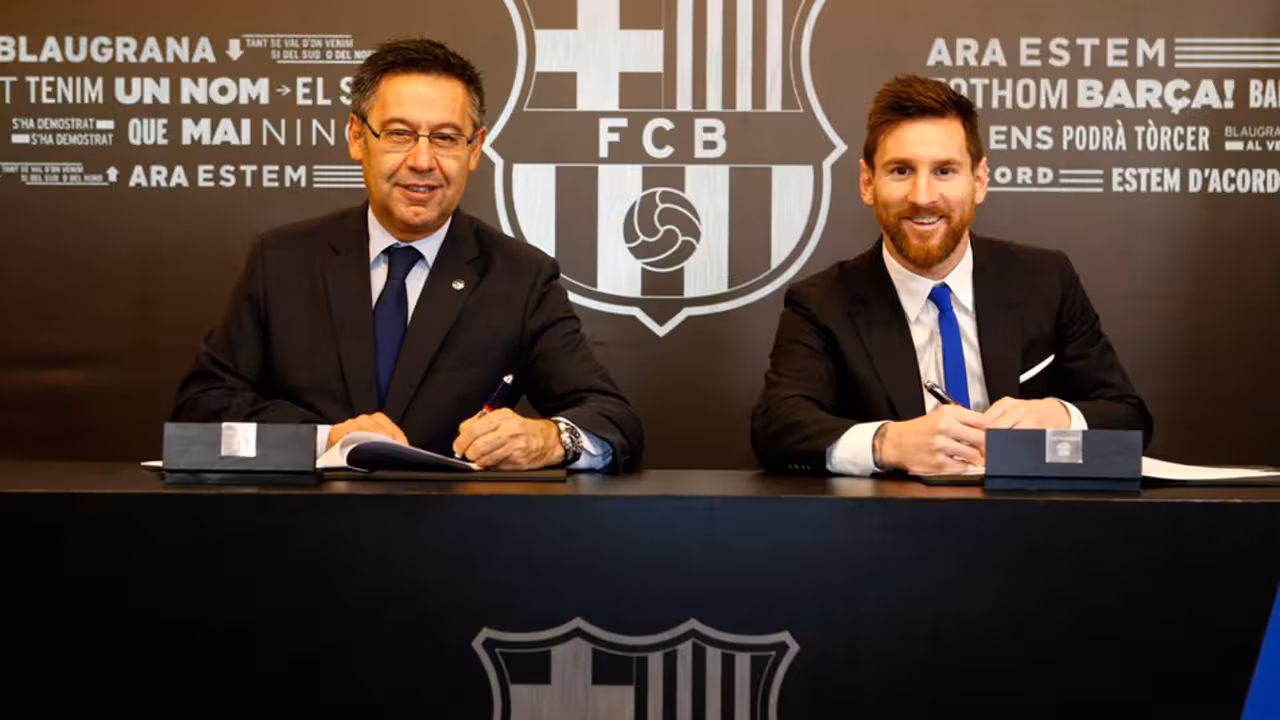 Messi renueva hasta 2021