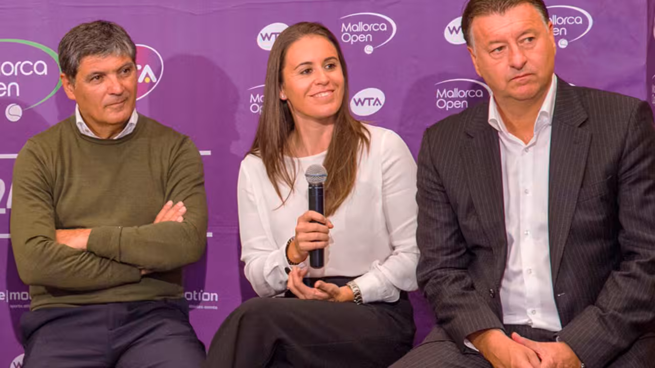 Anabel Medina y Toni Nadal