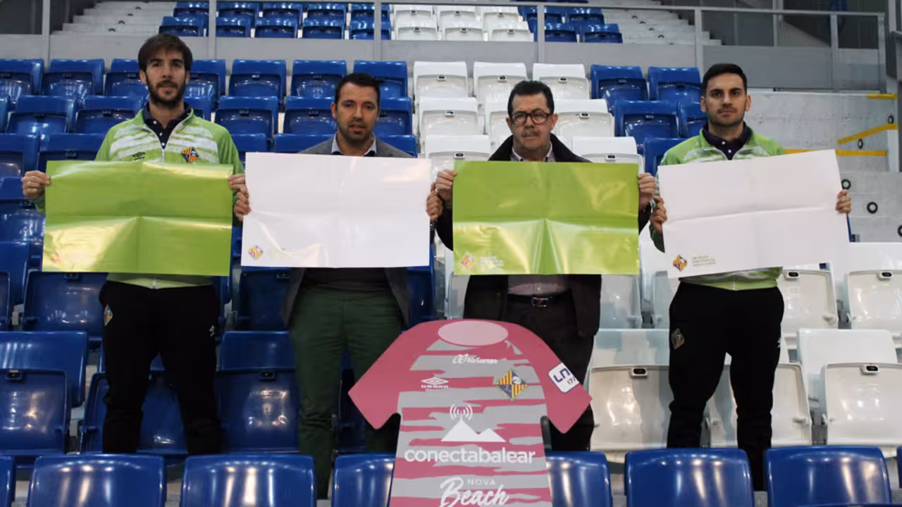 Mosaico para recibir al FC Barcelona