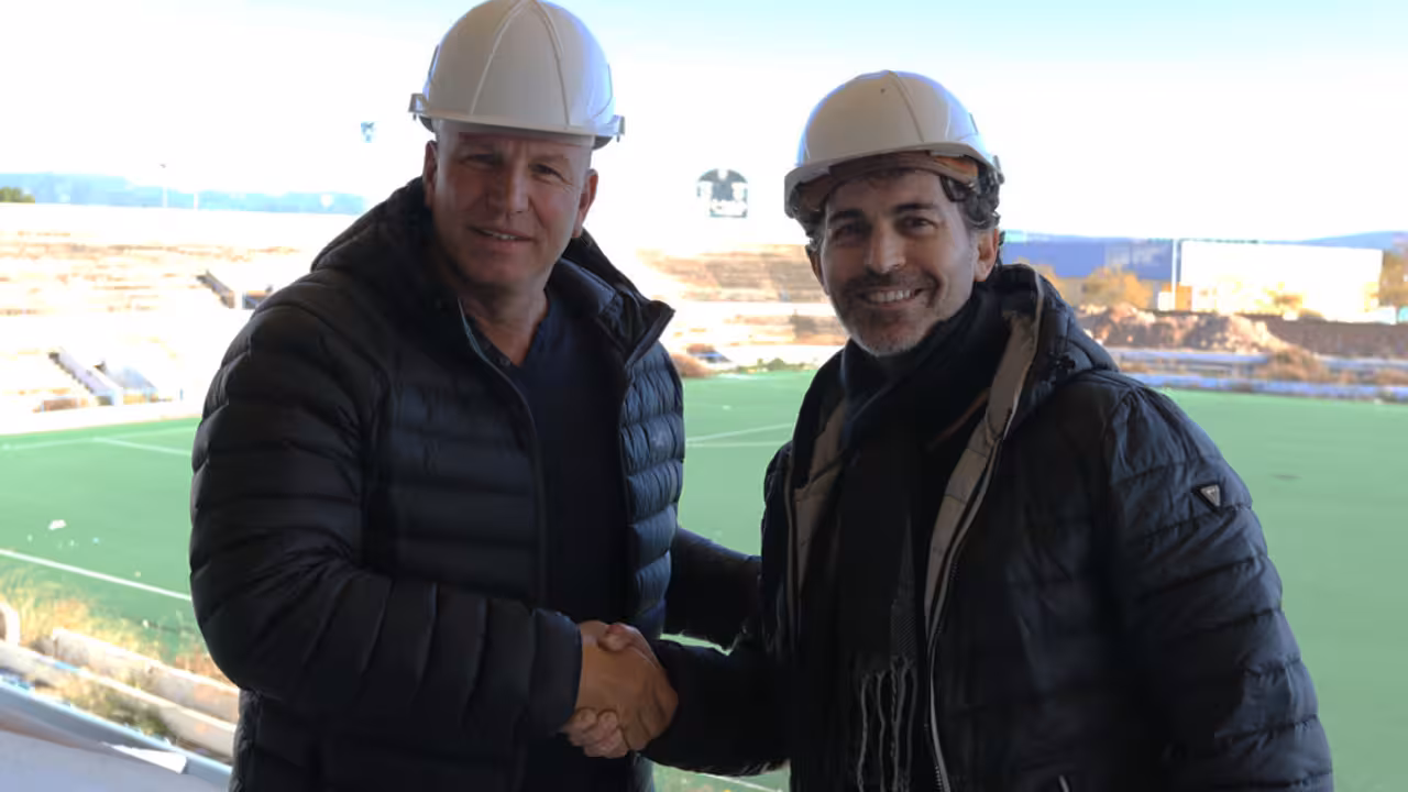 Volckmann y Crespí en el Estadi Balear
