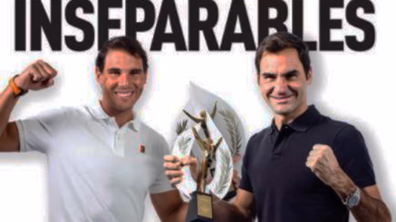 Nadal y Federer en l'Equipe