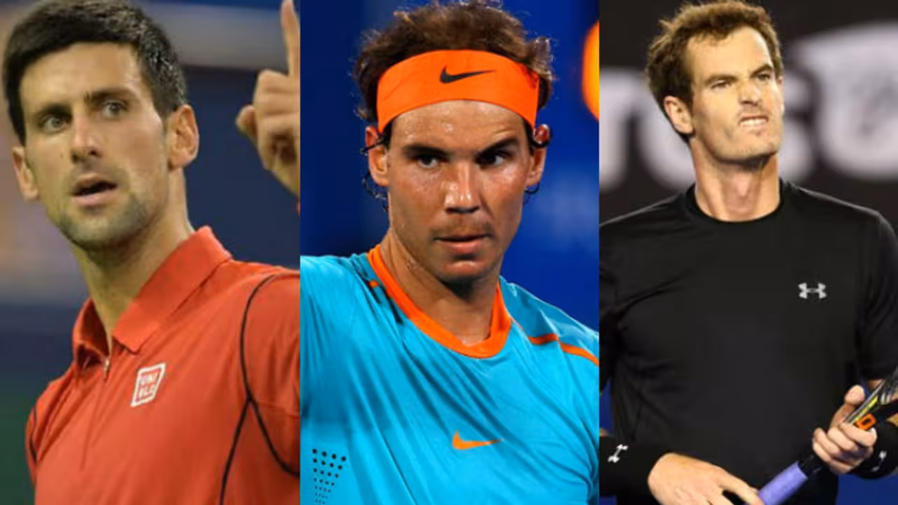 Djokovic, Nadal y Murray