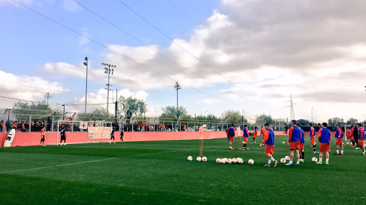 Afición en Son Bibiloni