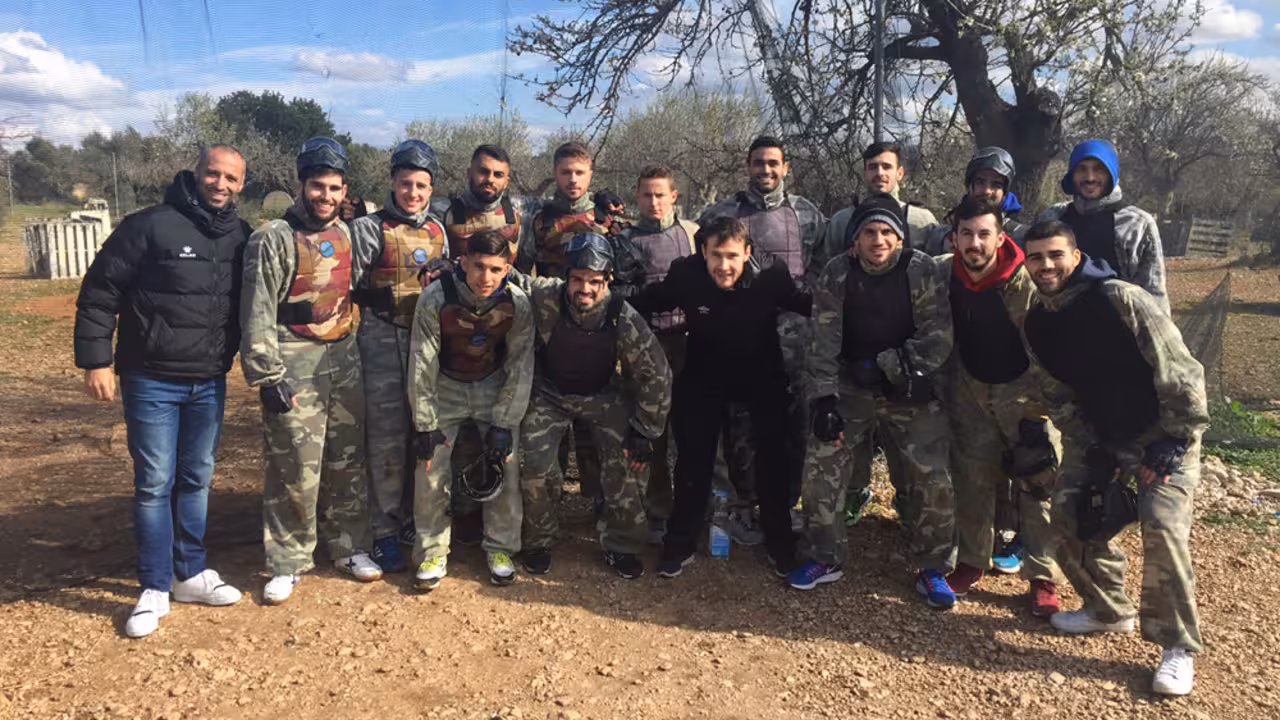 El Palma Futsal en Paintball