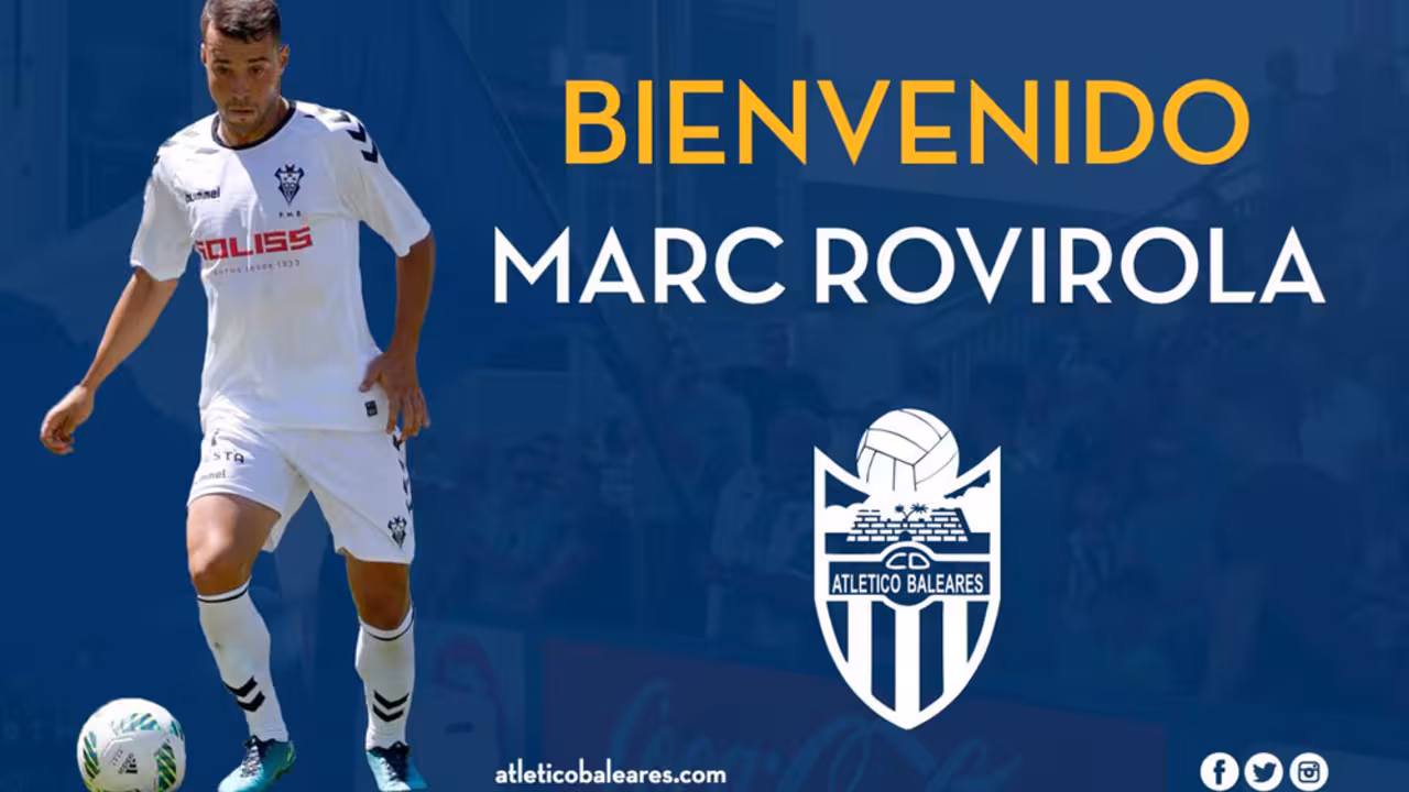 Marc Rovirola llega al Atlético Baleares