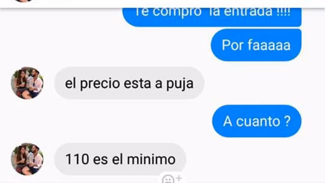 Reventa entrada