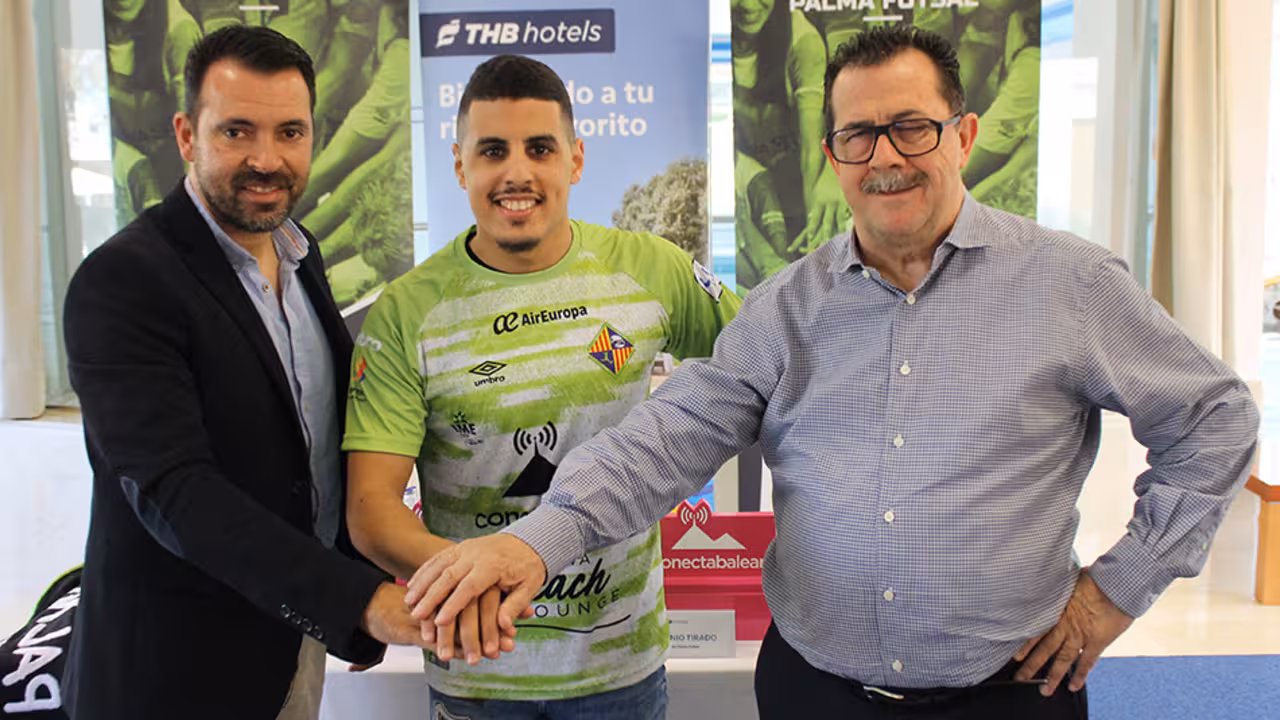 Miquel Jaume con Hamza