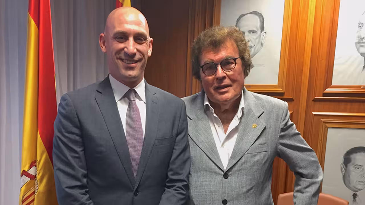 Bestard con Rubiales
