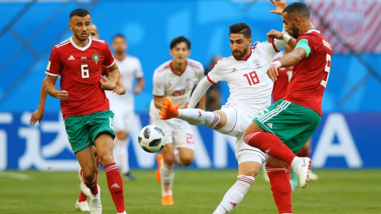 Irán gana a Marruecos