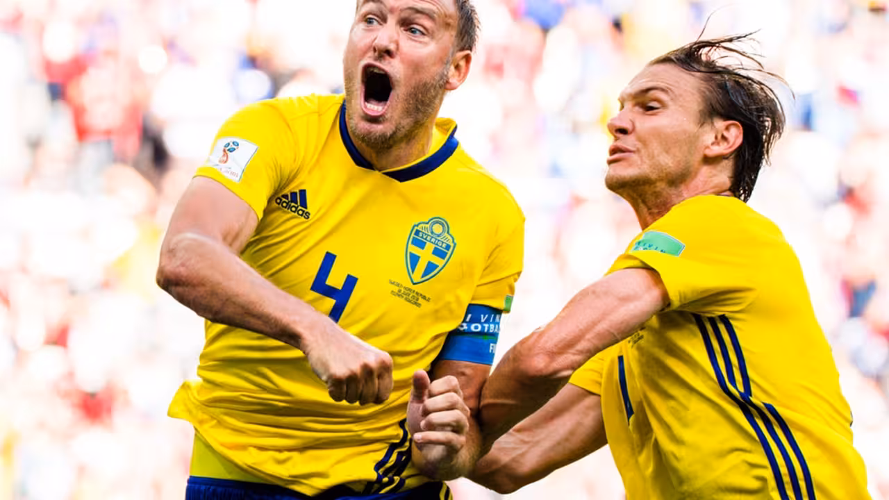 Suecia gana a Corea del Sur