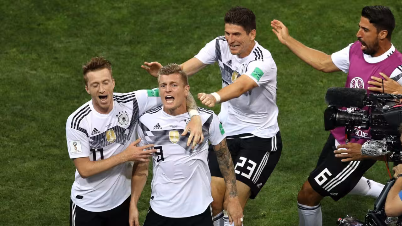 Alemania gana a Suecia