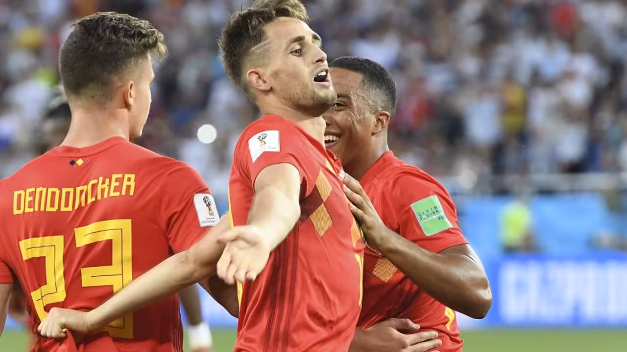 Januzaj con Bélgica