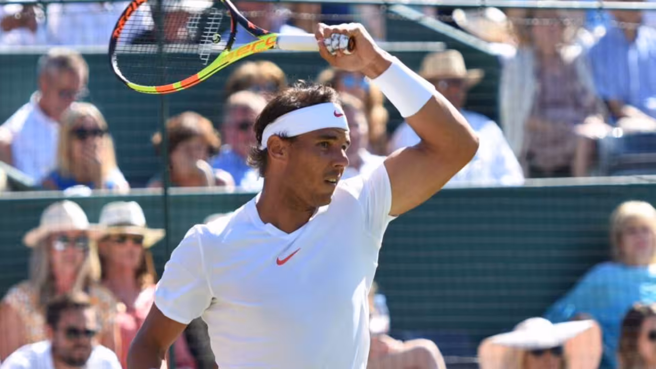 Nadal en Wimbledon
