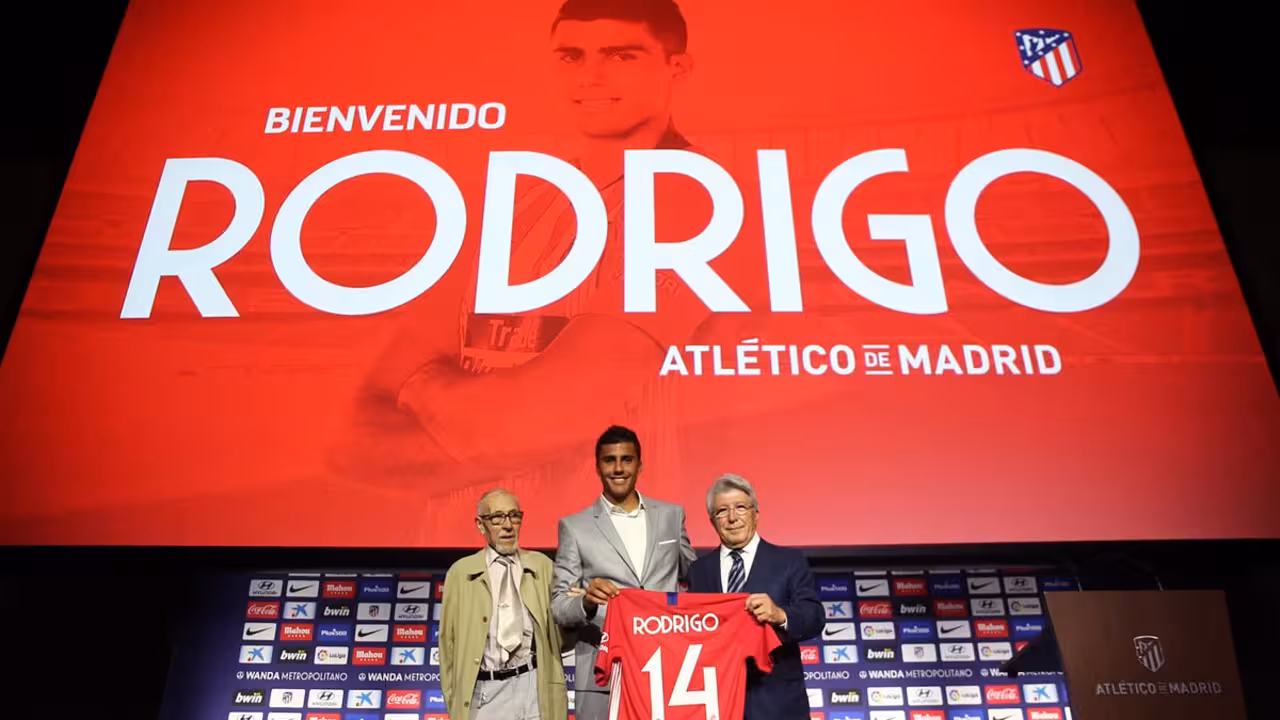 Rodrigo llega al Atlético de Madrid