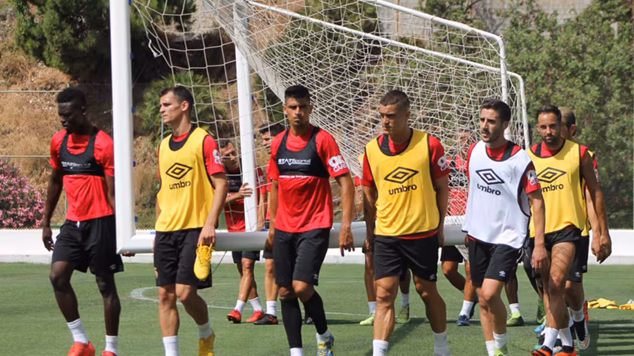 El Mallorca entrena en Marbella