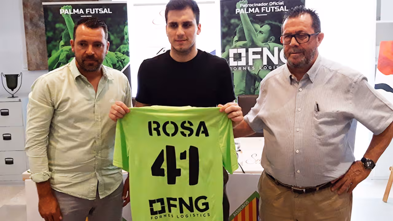Mati Rosa en el Palma Futsal