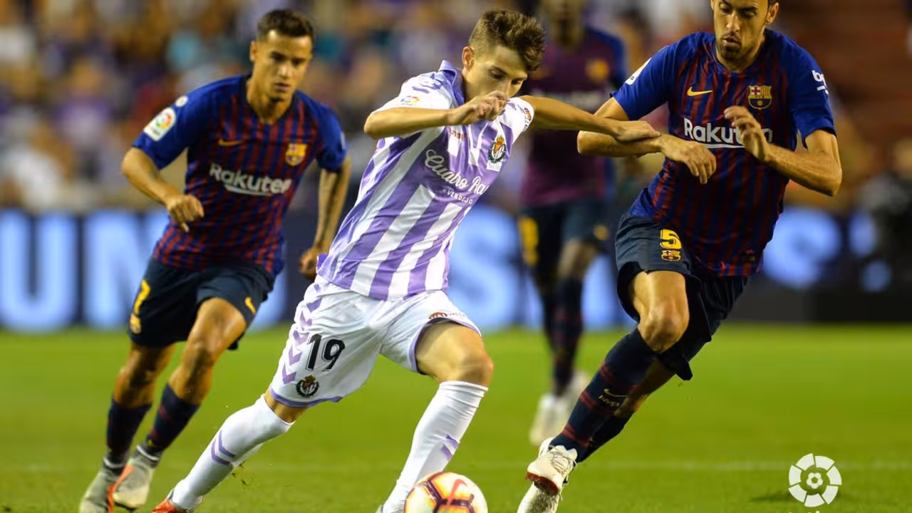 El FC Barcelona gana en Valladolid