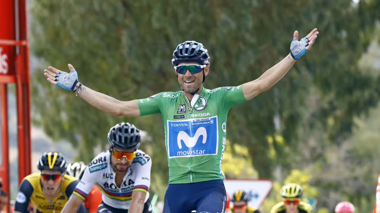 Valverde gana en la Vuelta