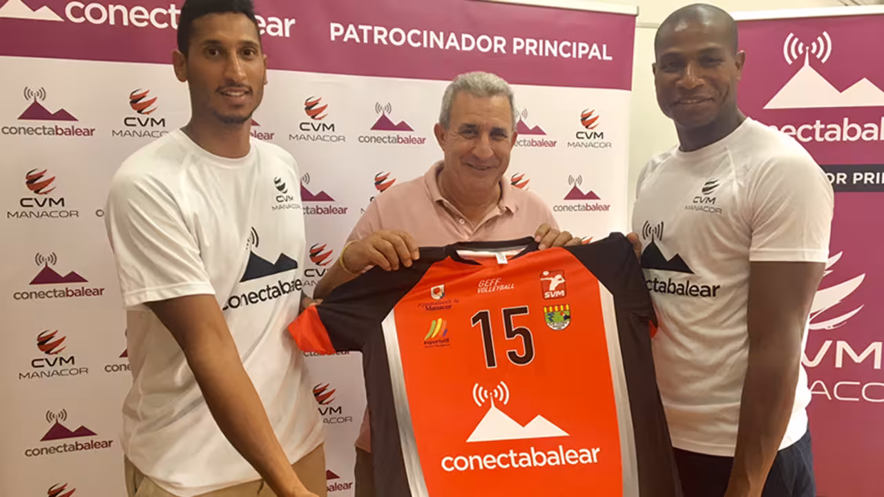 Rivera en el CV Manacor